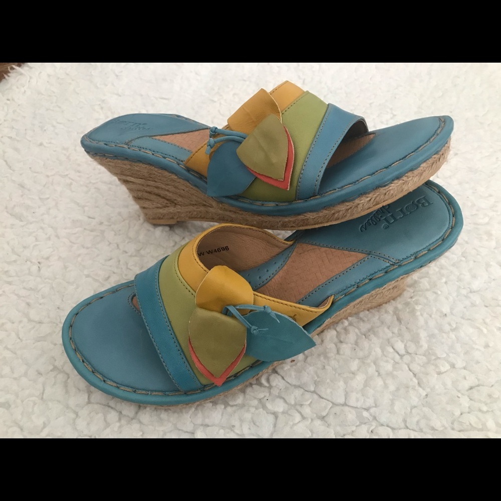 Born Drillies wedge sandals